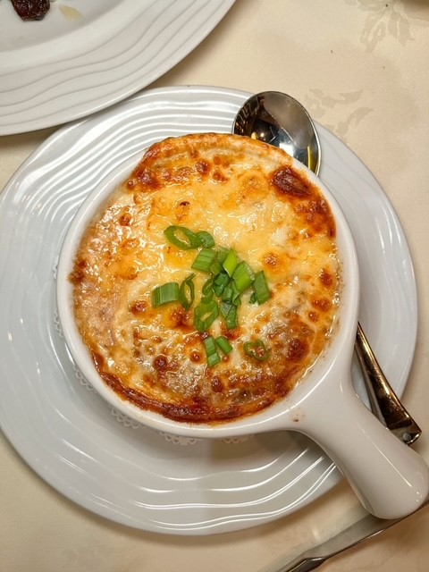 Palate Dining - Baked Onion Soup